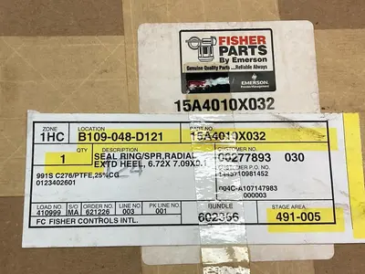 New | in-Stock FISHER 15A4010X032 Pump & Valve Parts Ohio US | Surplus Asset Holdings #1237802