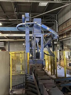 Used WHEELABRATOR SKEW ROLL Blast Cleaning Pennsylvania US | Shot Blasting Equipment #1506414