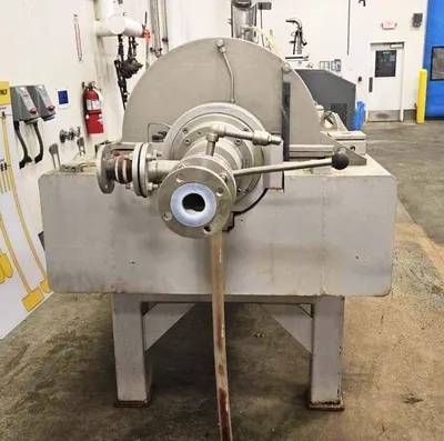 Flottweg Z5E-4/404 sanitary decanter centrifuge, 316SS.