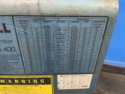 Used 2011 DOALL 400M Horizontal Band Saws Ohio US | HGR 24 #1460105