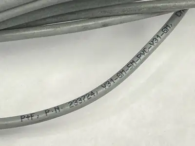 Used Pepperl+Fuchs Connecting Cable M/F M8 4-Pin 5m 233724 Cable & Wire Michigan US | Maverick Industrial Sales #1400784