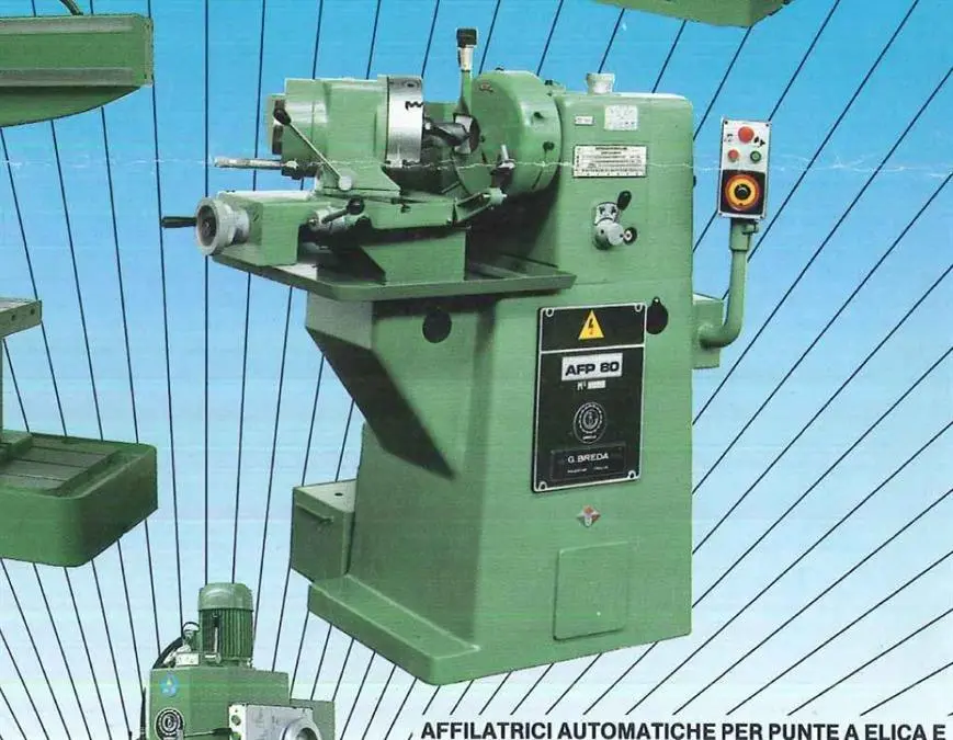 USED BREDA AFP 80 DRILL SHARPENER