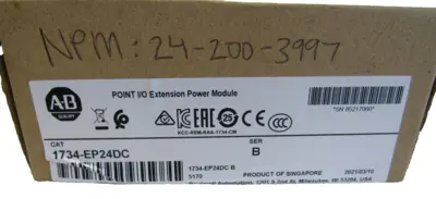 ALLEN BRADLEY 1734-EP24DC POWER MODULE 1734EP24DC FACTORY SEALED