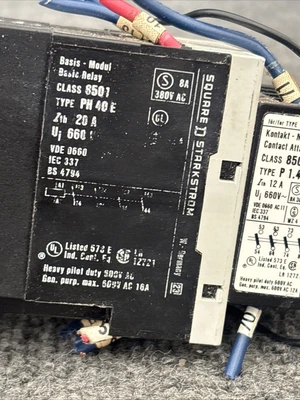 Used Square D 8501-PH80E Relays & Switches California US | Davliegogo LLC #1705802