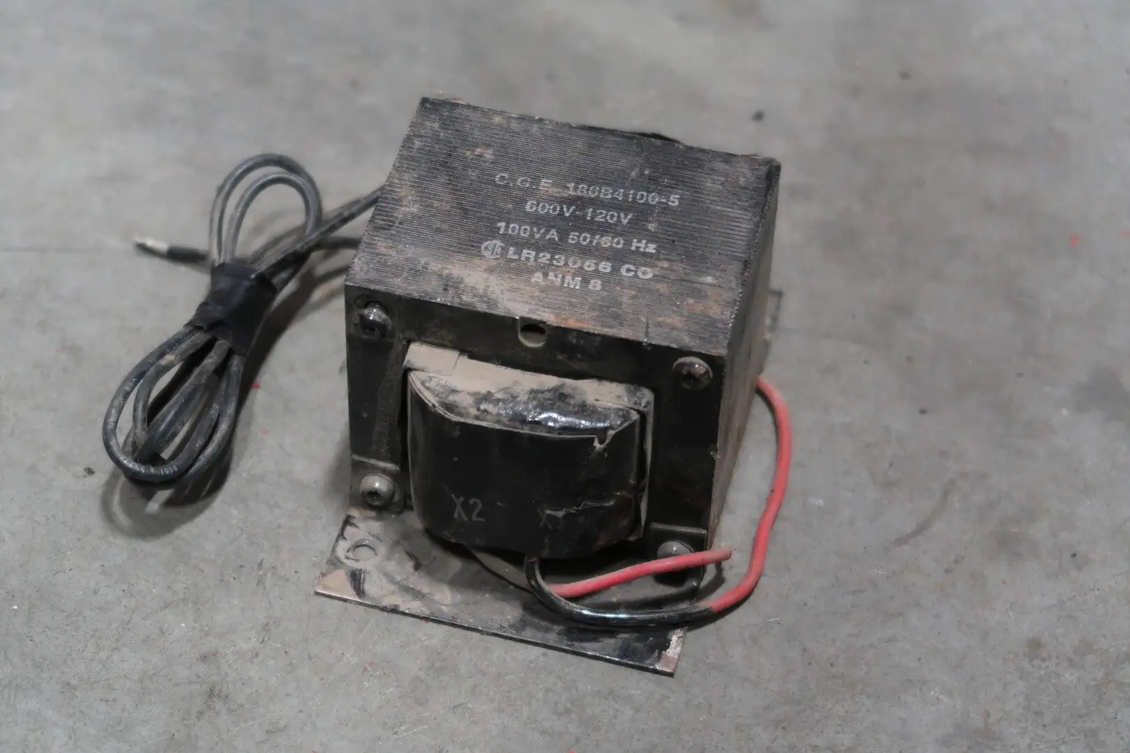 100 VA Control Transformer, 600 pri. volts, 120 sec. volts