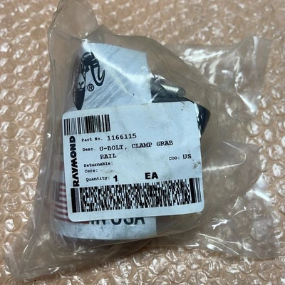 BRAND NEW SEALED- Raymond U-Bolt Clamp For Grab Rail 1166115 + Warranty/FastShip