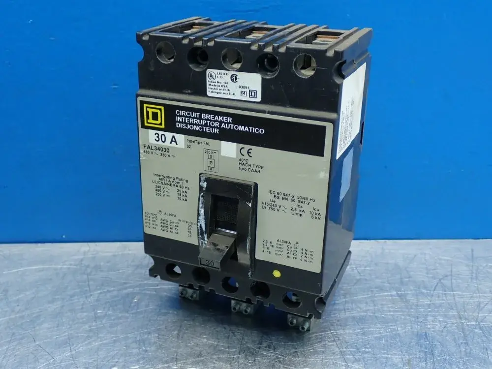 USED SQUARE D FAL34030