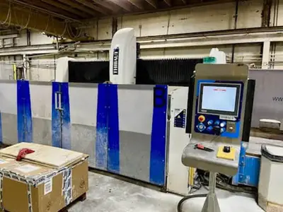 Used 2019 THIBAUT DUAL SHUTTLE TABLE DUAL SHUTTLE TABLE CNC Stone Routers Michigan US | All Used Stone Equipment #1568667