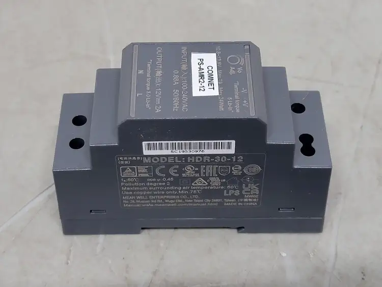 New | in-Stock MEAN WELL HDR-30-12 Misc Electrical & Power Parts British Columbia CA | Lenmark #248666