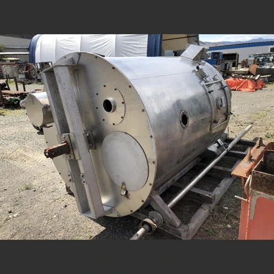 Stainless Steel Weigh Silo & Mixing Auger