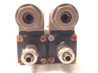 312-C-02,0-B-MS FLNSCH-F-000 041521Q LMPU | Burkert 312-C-02,0-B-MS FLNSCH-F-000 Solenoid Valves 041521Q LMPU 220V LOT OF 2 - Used