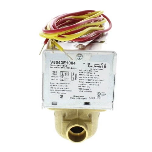 Honeywell V8043E1004 Motorized Zone Valve [New]