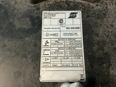 Used ESAB HELIARC 353I ACDC Tig Welders Ohio US | HGR 24 #1404944