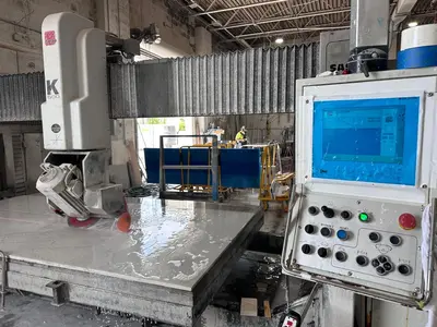 2015 SASSO MECCANICA K600 CNC Bridge Saws | STONE EQUIPMENT WAREHOUSE (3)