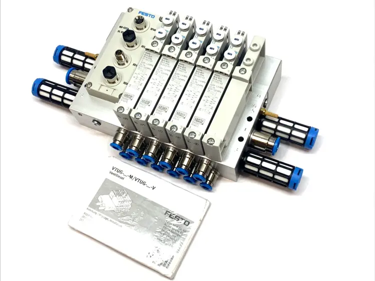 Used FESTO PNEUMATIC MANIFOLD ASSEMBLY Valves/Fittings | Maverick Industrial Sales #1107987