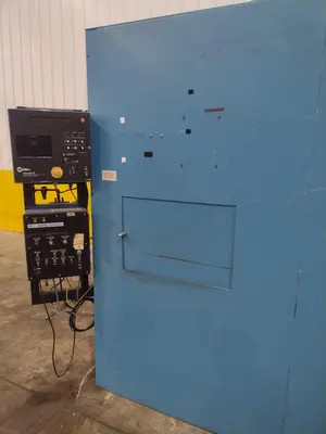 12" ITW WELDING AUTOMATION LATHE, WITH MILLER WELD CONTROLLER & MILLER XMT 304 SERIES ARC WELDER: YOBRO #24402
