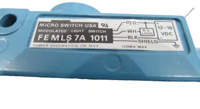 NEW HONEYWELL MICRO-SWITCH FE-MLS7A-1011 PHOTOELECTRIC SENSOR FEMLS7A1011