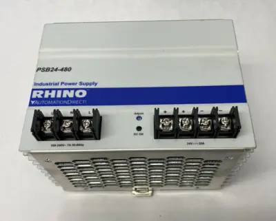 USED AUTOMATIONDIRECT RHINO PSB SERIES SWITCHING POWER SUPPLY