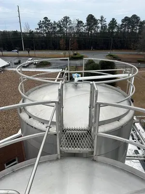 Walker Stainless 20,000 Gallon Jacketed Stainless Steel Storage Tanks SA240/T316L R-717 Lot of 4 1997