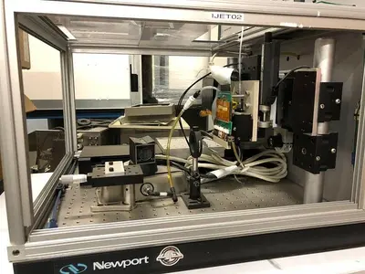 GLOBAL INKJET SYSTEMS MERCURY 1202 NEWPORT INK JET EVALUATION SYSTEM