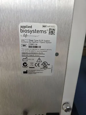 Used 2012 APPLIED BIOSYSTEMS ViiA 7 Genome Editing and Molecular Tools Michigan US | Tanilo Solutions #1368375
