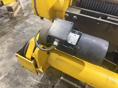 25 TON P&H OVERHEAD BRIDGE CRANE HOIST, NEW 1998, 66" GAUGE: YOBRO #24847