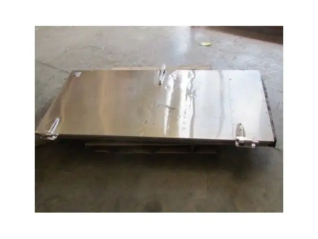 Stainless Steel Freezer Door for 76 1/2x35 1/2" Opening