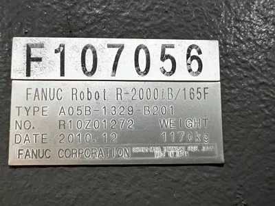 Used 2010 FANUC R-2000IB/165F + R-30IA Robots Michigan US | iGAM Industrial Marketplace #1420637