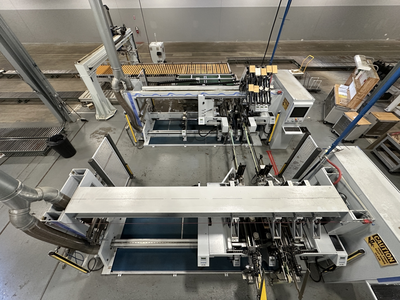 Weeke Models Optimat BST503 and BST507 CNC Through Feed Boring Line
