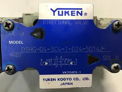 USED YUKEN DSHG-04-3C4-T-D24-50142
