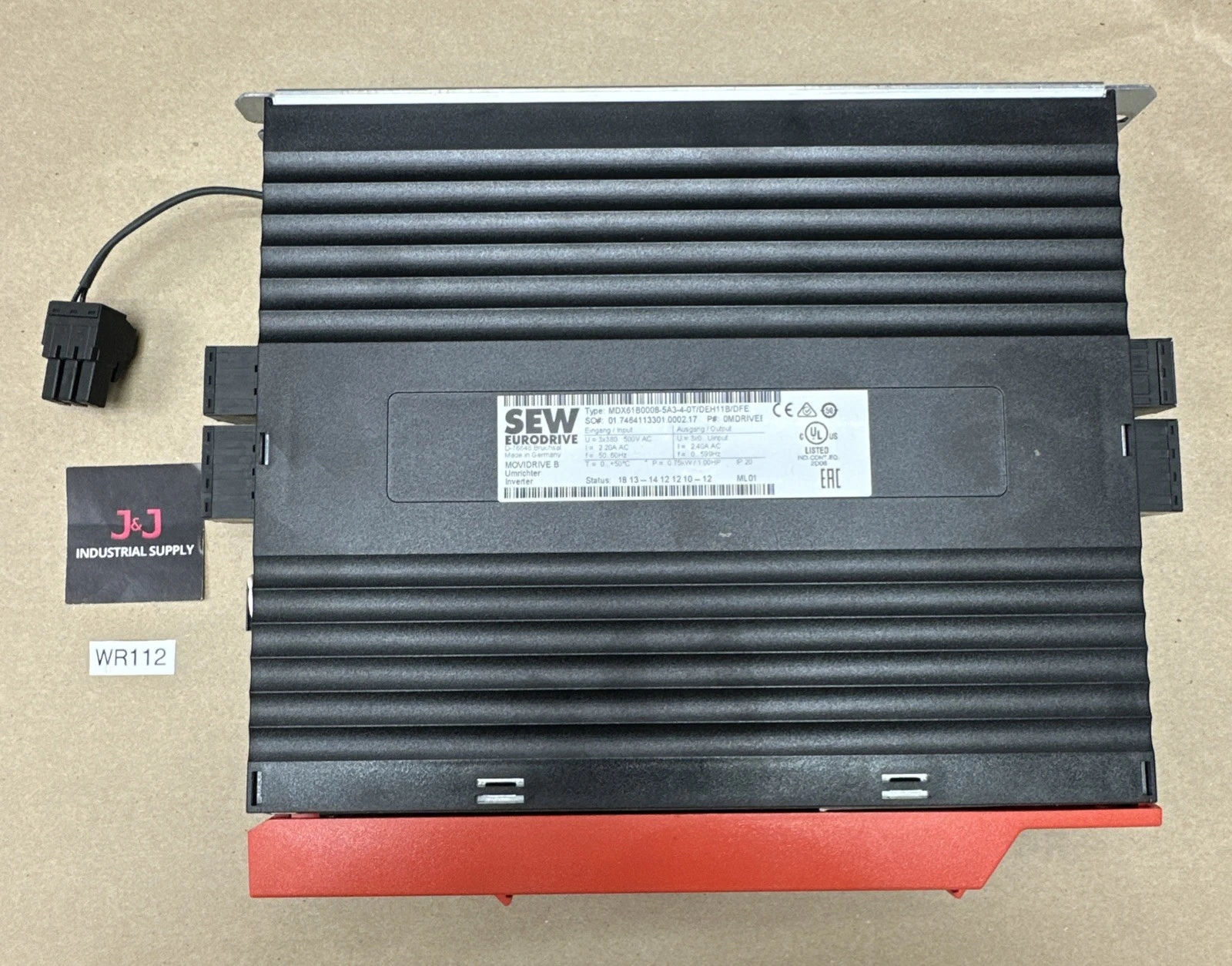 USED SEW Eurodrive MDX61B0008-5A3-4-0T/DEH11B/DFE