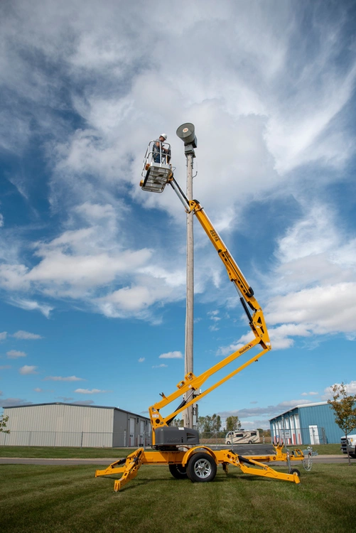 New | in-Stock 2026 HAULOTTE 4527 A Towable Boom Lifts Pennsylvania US | Iron Exchange Equipment Solutions #1353914