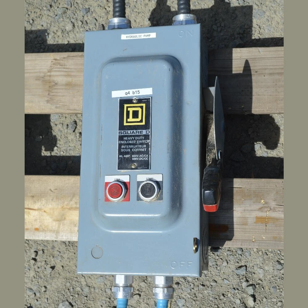 Square D 60 Amp Non-Fusible Disconnect