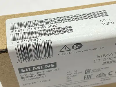 NEW SIEMENS SIMATIC ET 200SP DIGITAL INPUT MODULE 24VDC