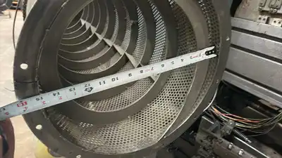 CUSTOM BUILT Rotary Drum Parts Dryer Finishing & Cleaning Machines | Global Machine Brokers, LLC (6)