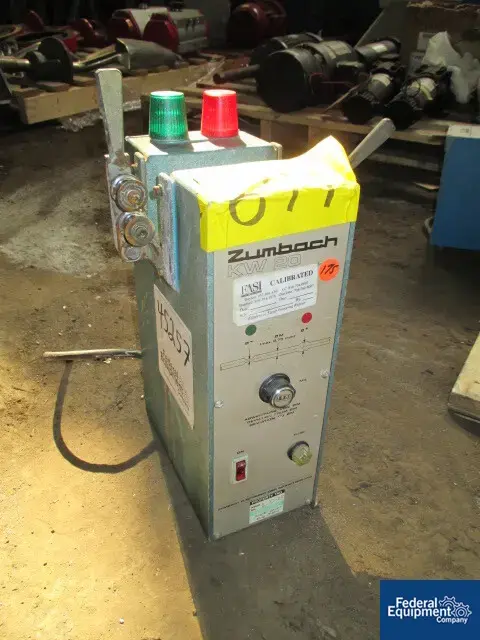 Used ZUMBACH KW 20 ZUMBACH SURFACE FAULT DETECTOR Extrusion Downstream Ohio US | Federal Equipment Company 4 #130842