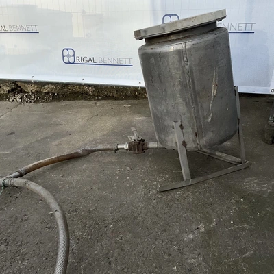125 L S/S Tank With Perspex Lid
