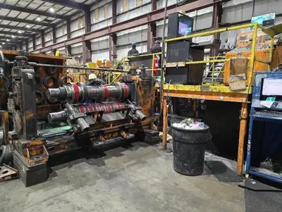 60" x 1/2" x 60,000 Lbs. Herr-Voss Slitting Line