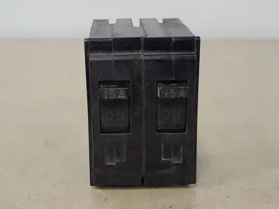 15 Amp, 2 Poles, 120/240 volts Circuit Breaker