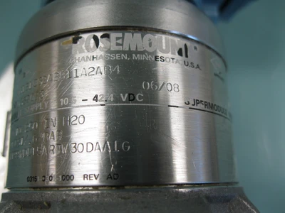 USED Rosemount 3051 S1 CG 2A 2B11A2AB4