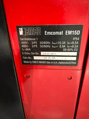 USED 1990 EMCO EM15D