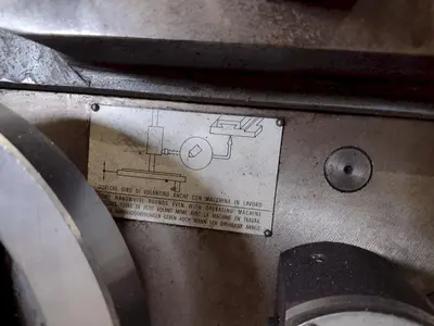 32" X 168" SUMMIT GAP BED ENGINE LATHE. STOCK # 0661425