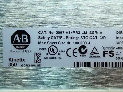 USED ALLEN BRADLEY 2097V34PR3LM