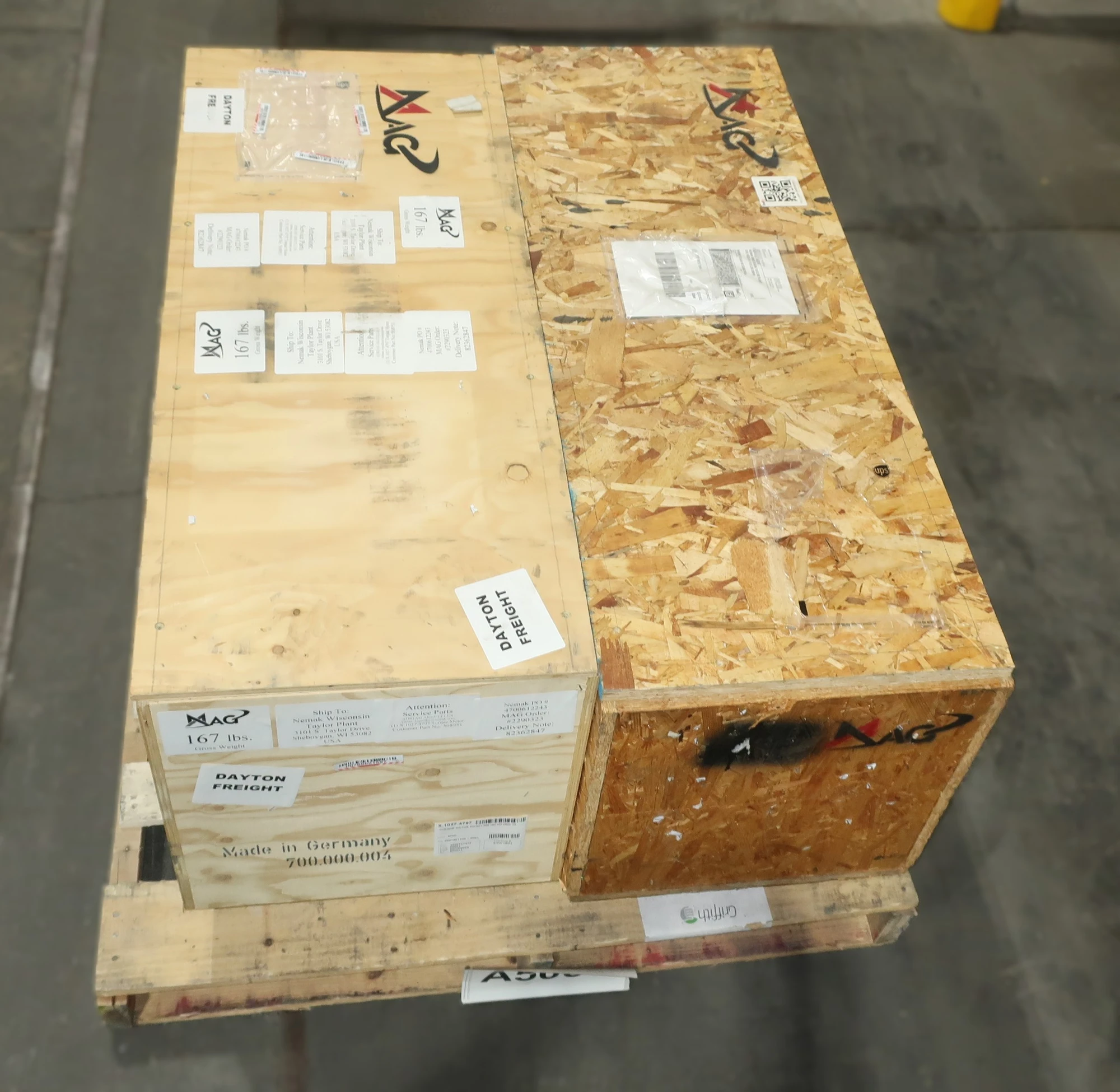 Used TECNOTION MAG01-385-160-MO-0500-V0 Parts Ohio US | Aucto #1427258