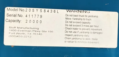 Used _UNKNOWN_ _UNKNOWN_ Dock Levelers Georgia US | Harrell Machinery Sales Inc #1298761