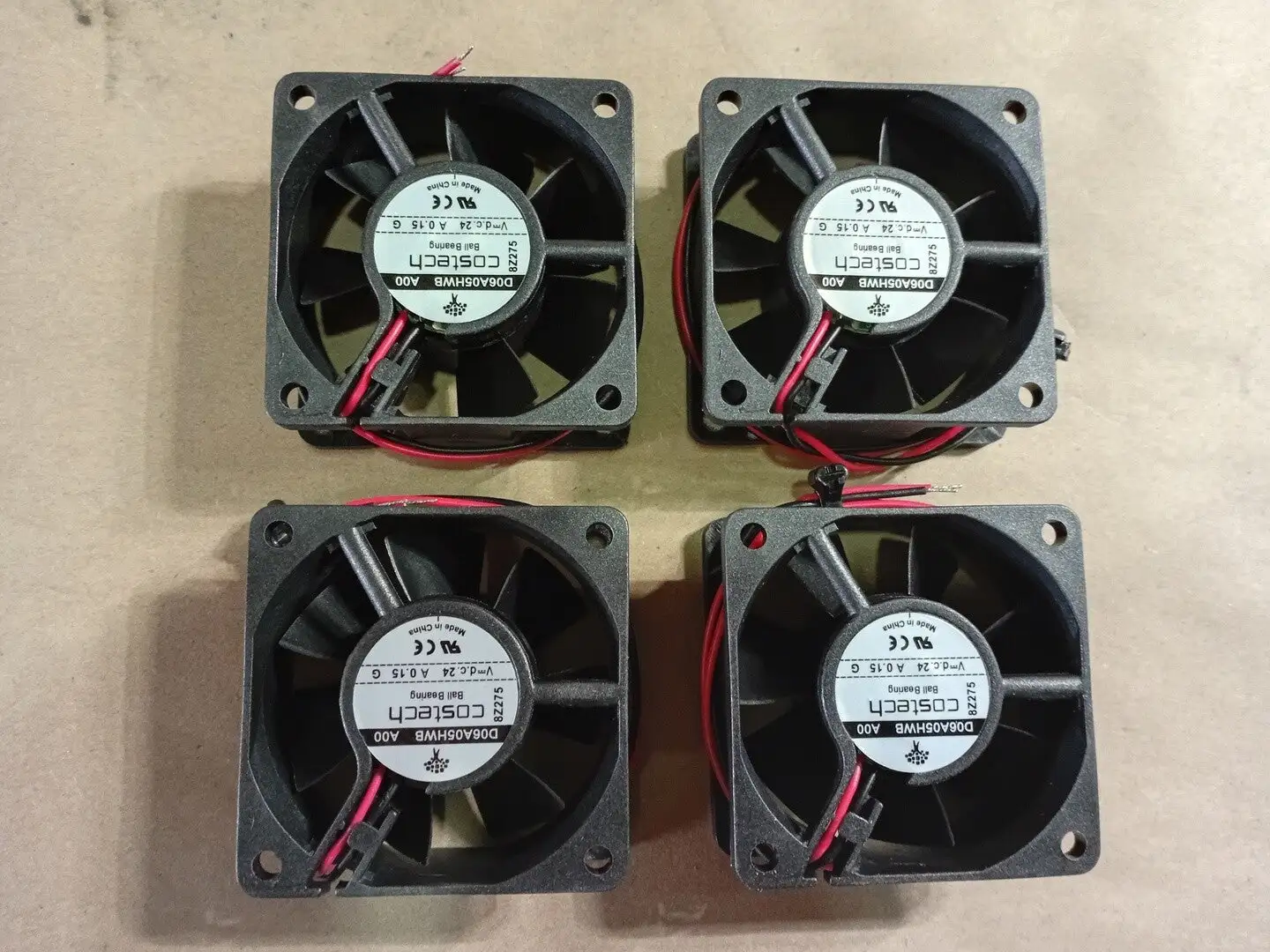COSTECH 24 VDC Fan 60x60x25mm, 532111, 3059028, D06A05HWB