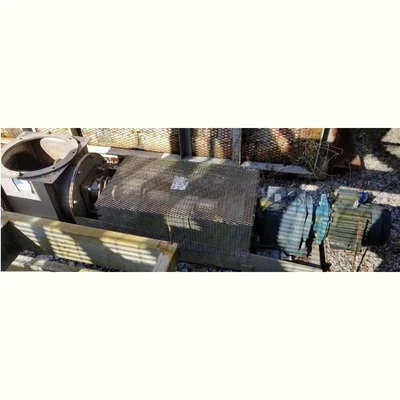 12in Dia. x 8ft Long Stainless Steel Screw Conveyor