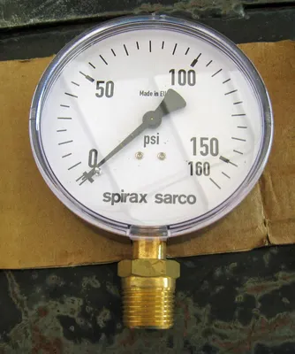Pressure Gauge, 0-160 psi