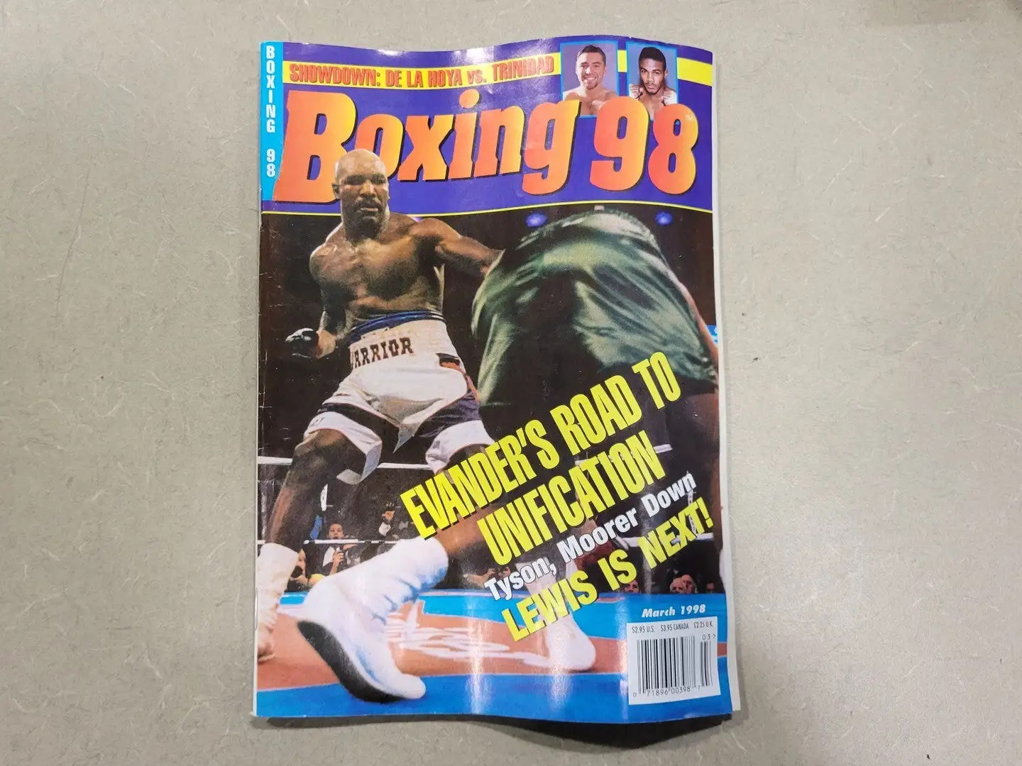 USED BOXING 98 MARCH 1998