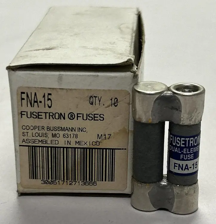 New | in-Stock COOPER BUSSMANN FNA-15 Miscellaneous Equipment (Electrical & Power) | Surplus Asset Holdings #1196852